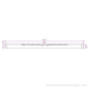 2012 hot sale 1200mm Clear Cover 18W T8 LED Tube Light